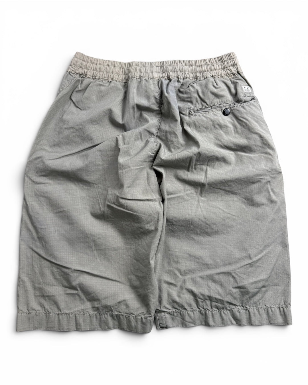 CP Company Grey Nylon Shorts (Small)
