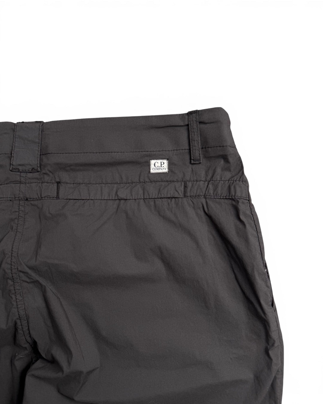 CP Company Black Nylon Shorts (Small)