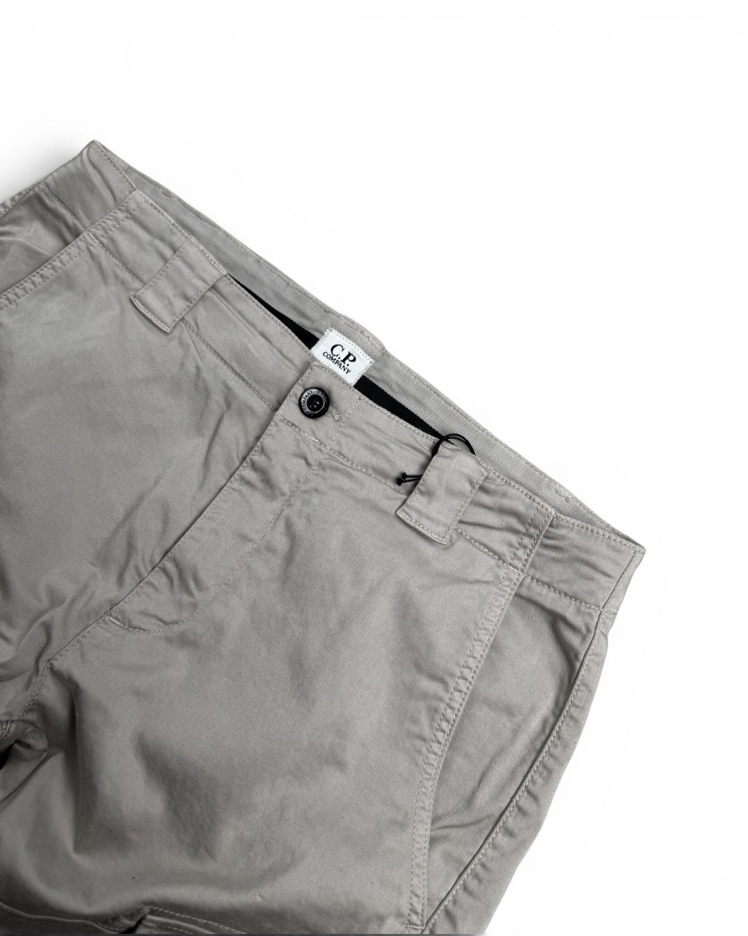 CP Company Grey Cargo Shorts 100% Cotton (Small)