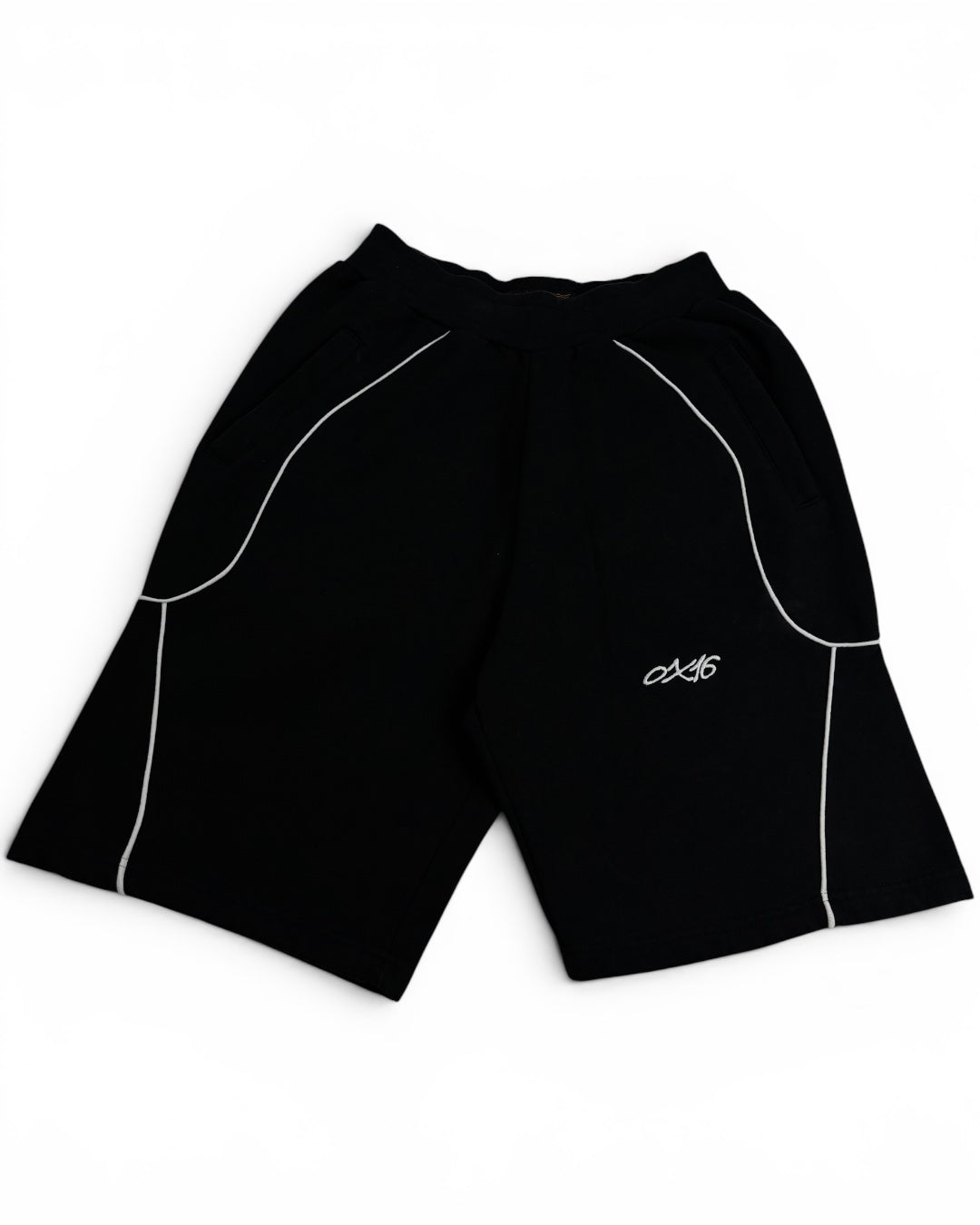 OX16 Baggy Black Shorts (Medium)