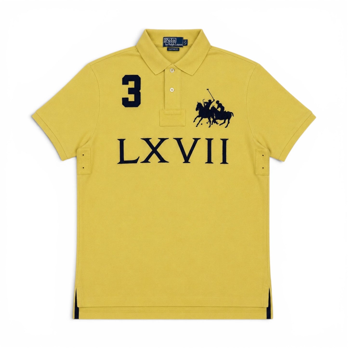 Ralph Lauren Yellow LXVII Big Pony Polo (Medium)