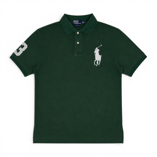 Ralph Lauren Dark Green Big Pony Polo (Medium)