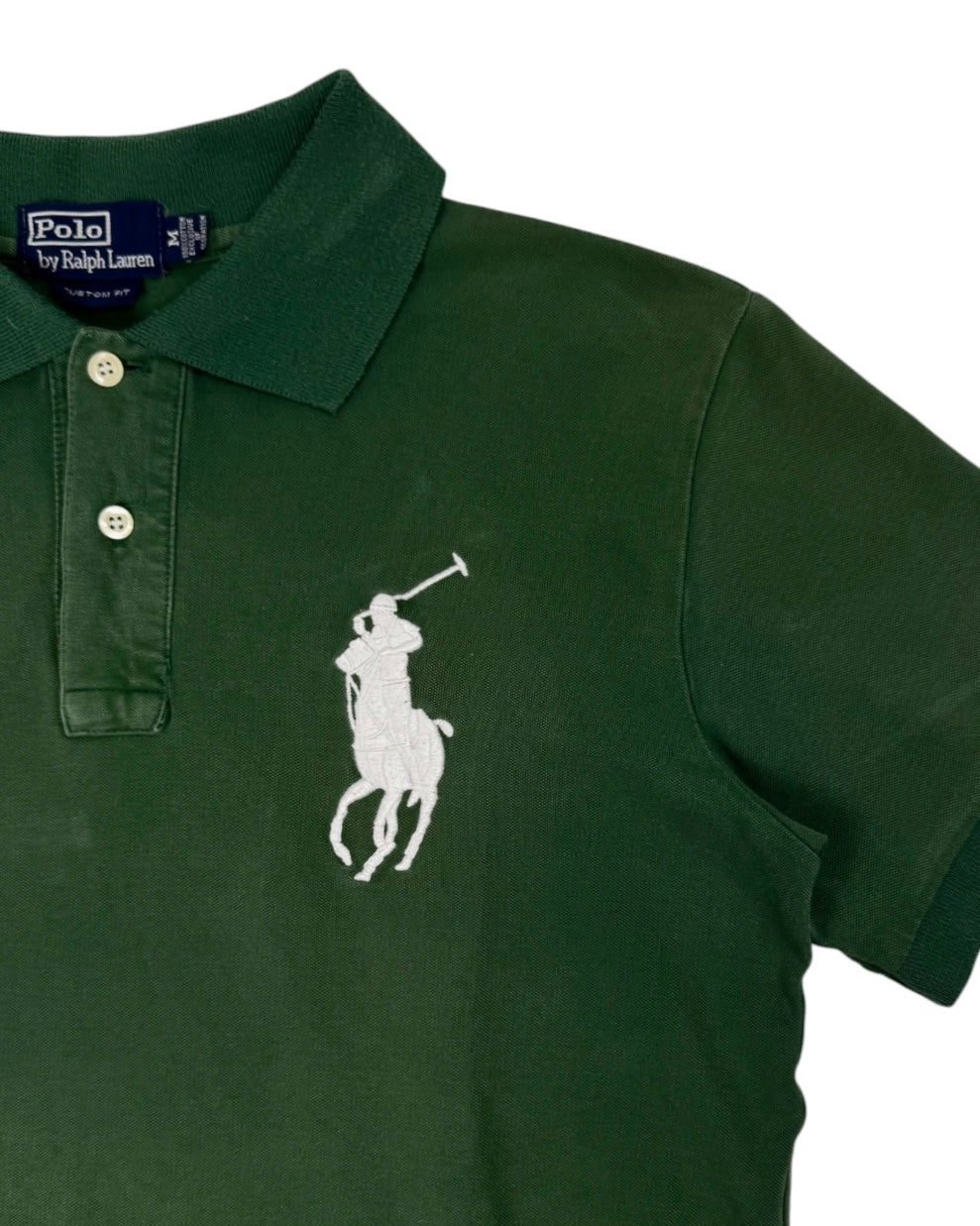 Ralph Lauren Dark Green Big Pony Polo (Medium)