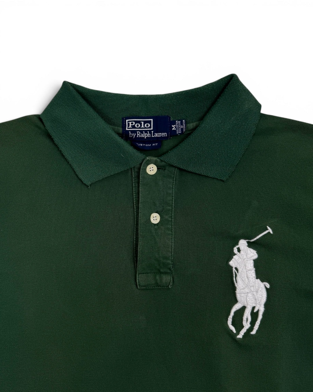 Ralph Lauren Dark Green Big Pony Polo (Medium)