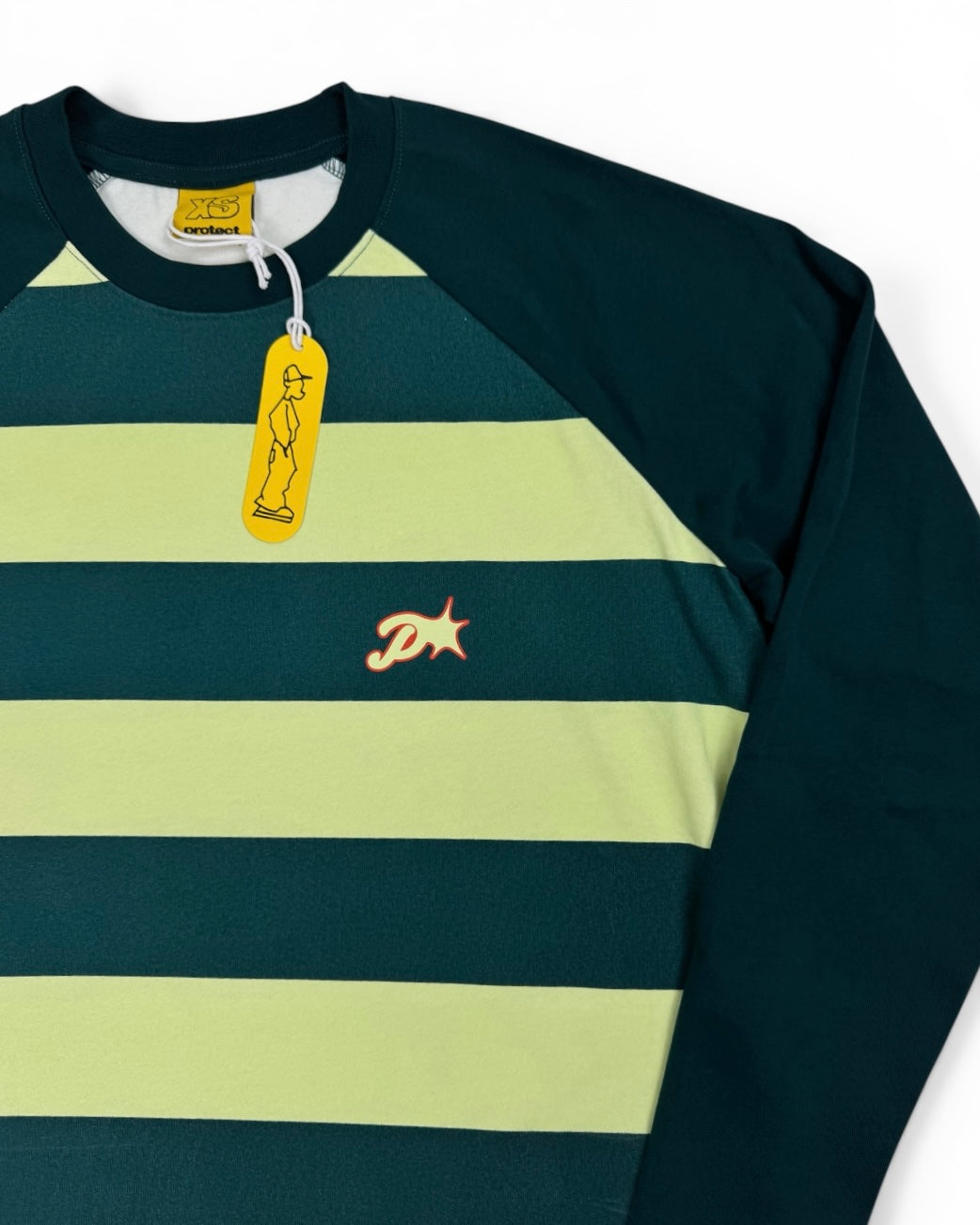 Protect LDN Striped Green Longsleeve (Small)