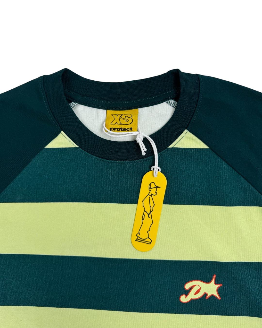 Protect LDN Striped Green Longsleeve (Small)