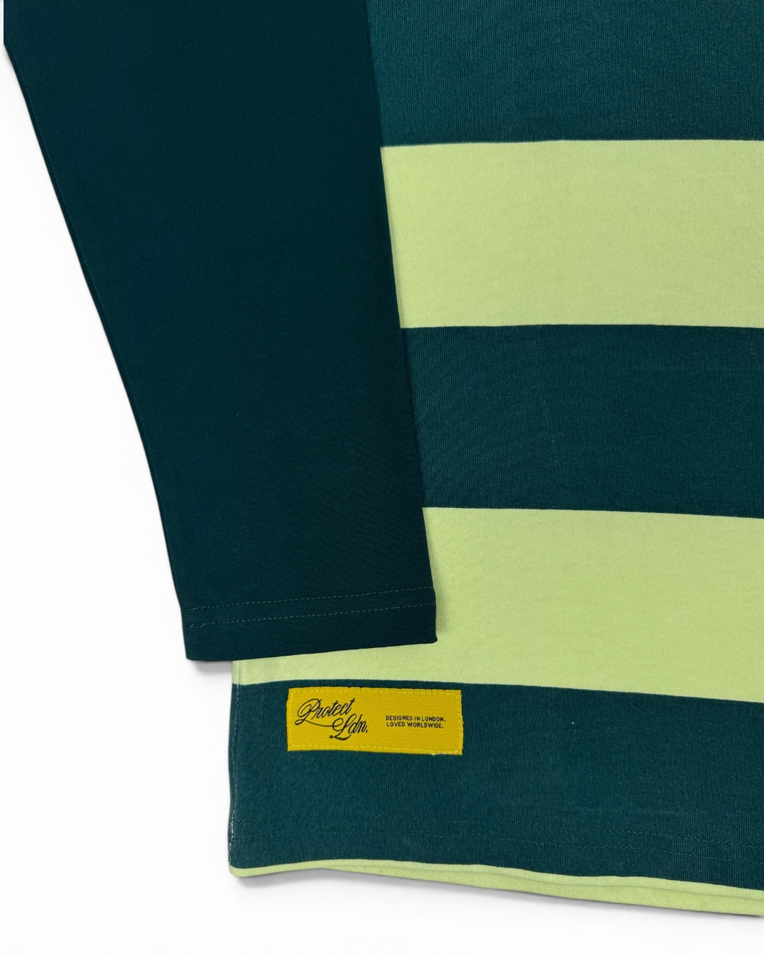 Protect LDN Striped Green Longsleeve (Small)