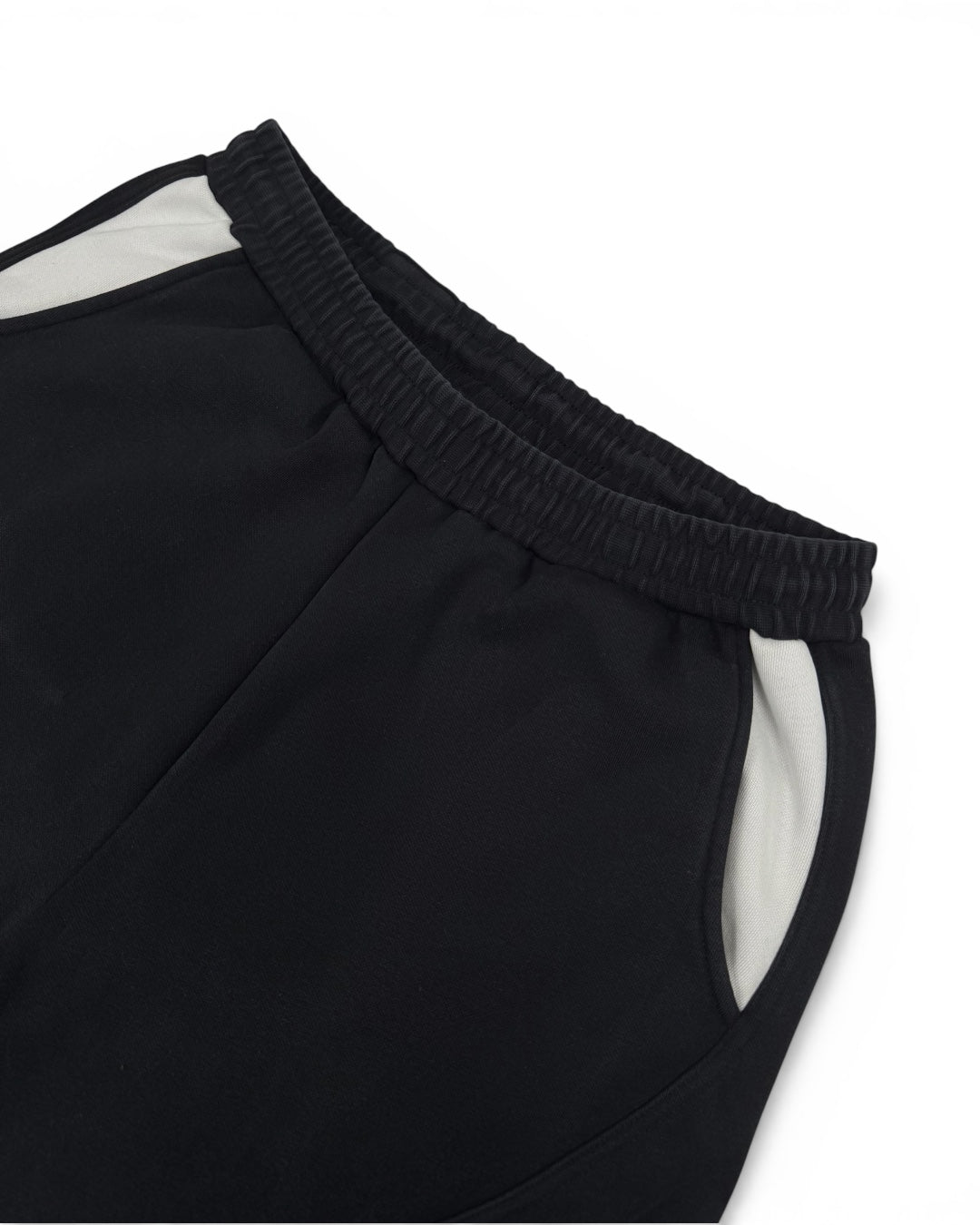 Mertra Logo Black Cotton Shorts (Medium)