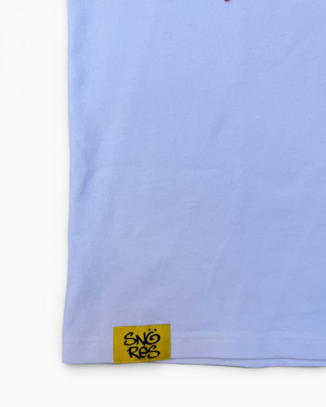 Snores Multicolor Print Logo T-Shirt (Small)