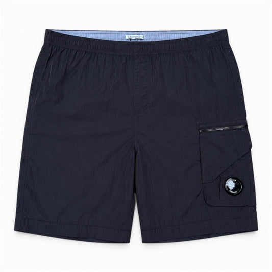 CP Company Black Nylon Beach Wear Shorts (Extra Large)