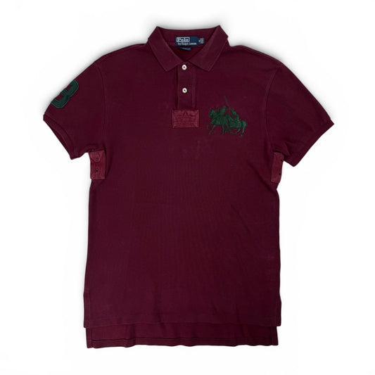 Ralph Lauren Double Pony Bordeaux Polo (Medium)