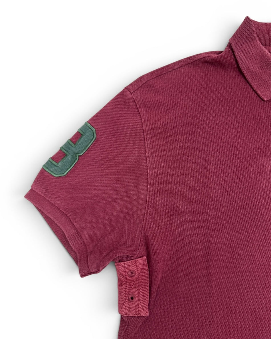 Ralph Lauren Double Pony Bordeaux Polo (Medium)