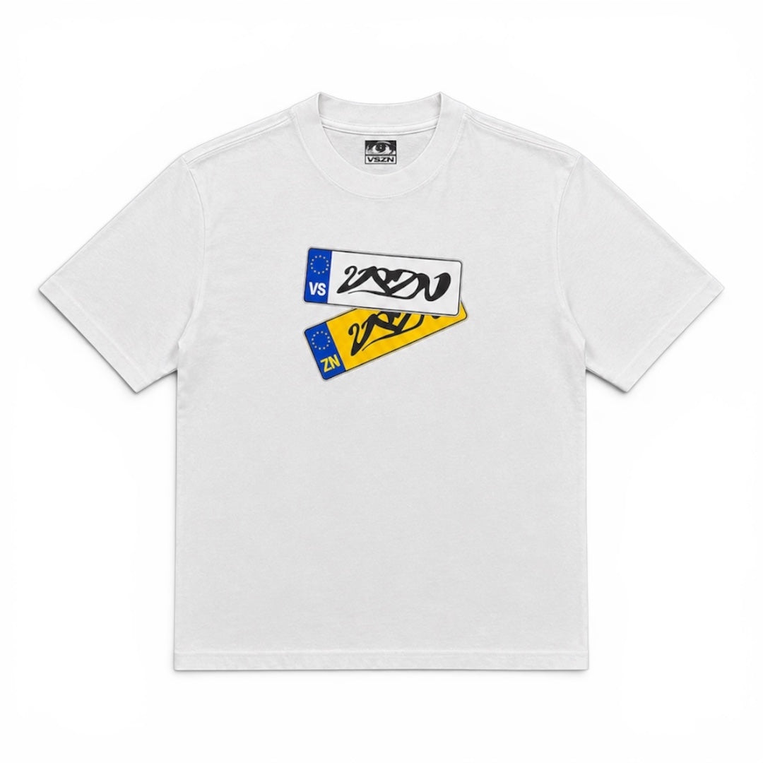 VSZN Plates Boxy Fit Black T-shirt (Medium)