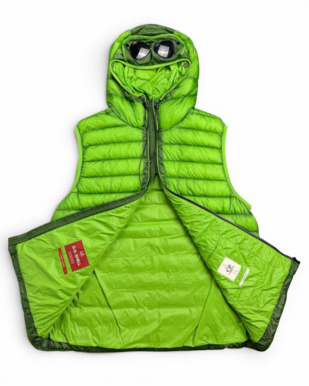CP Company DD Shell Goggle Jacket Green (Extra Large)