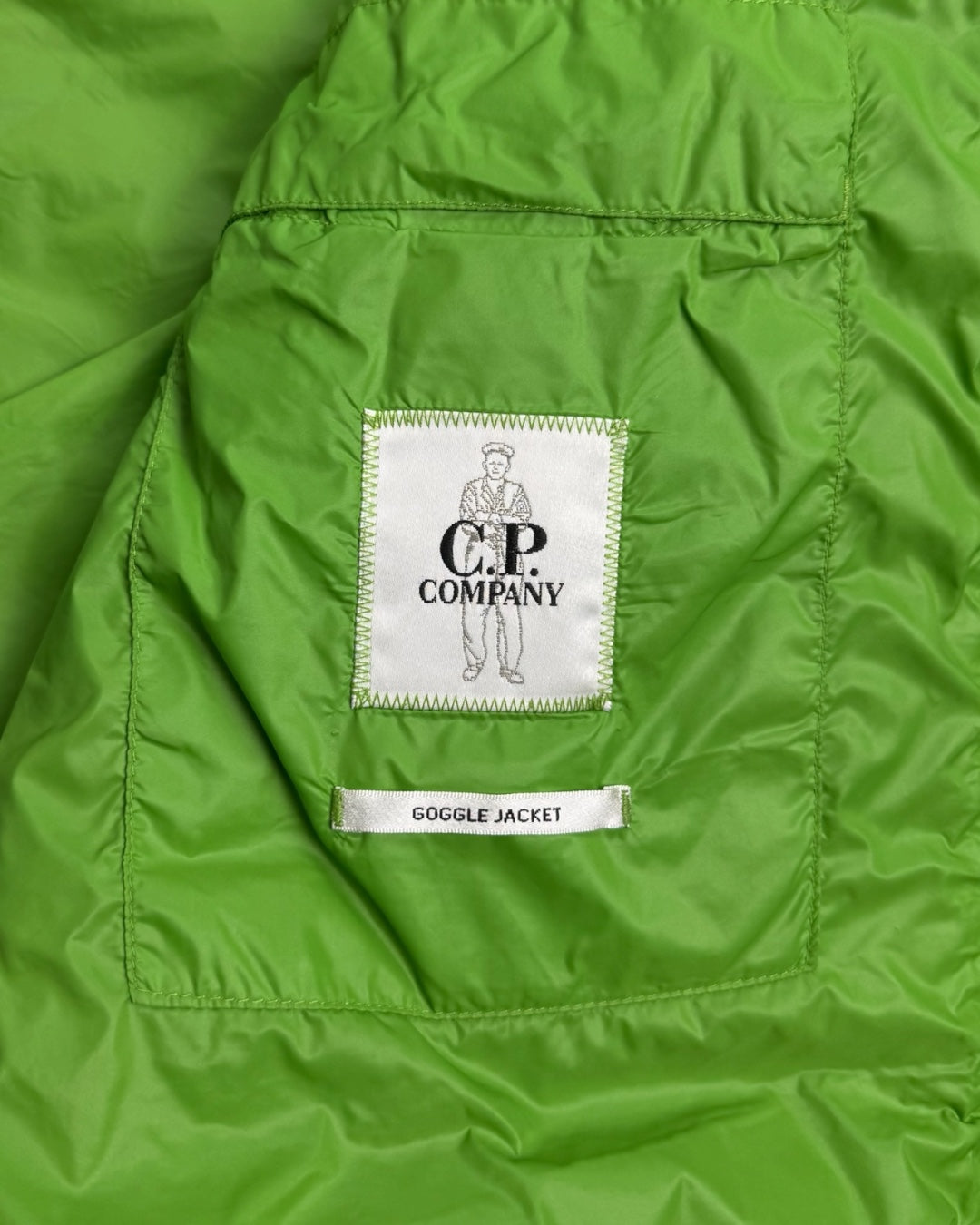 CP Company DD Shell Goggle Jacket Green (Extra Large)