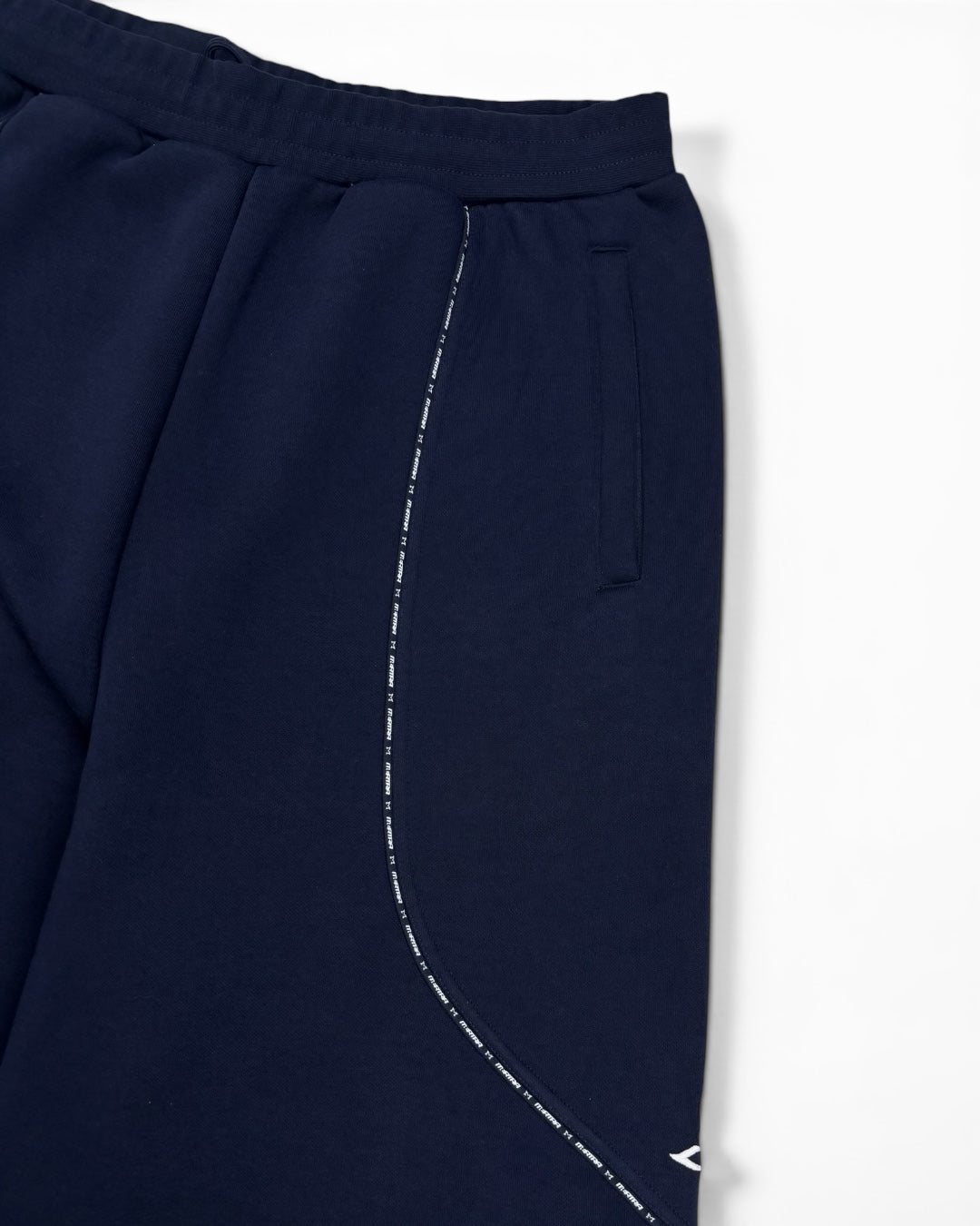 Mertra Piping Joggers Pant Blue Navy (Medium)