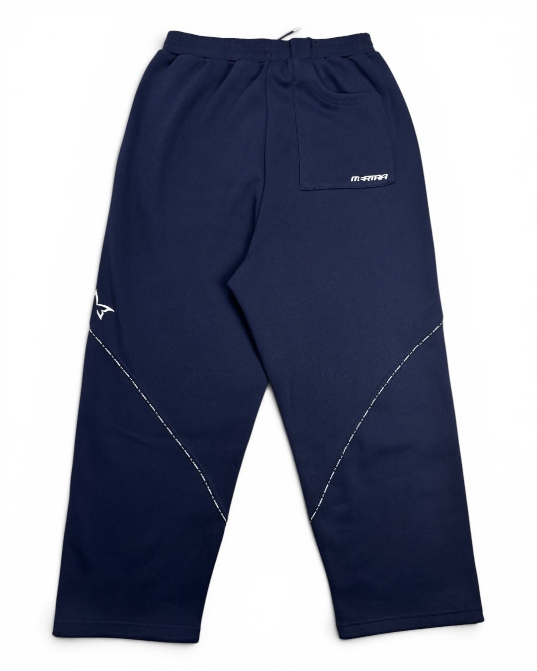 Mertra Piping Joggers Pant Blue Navy (Medium)