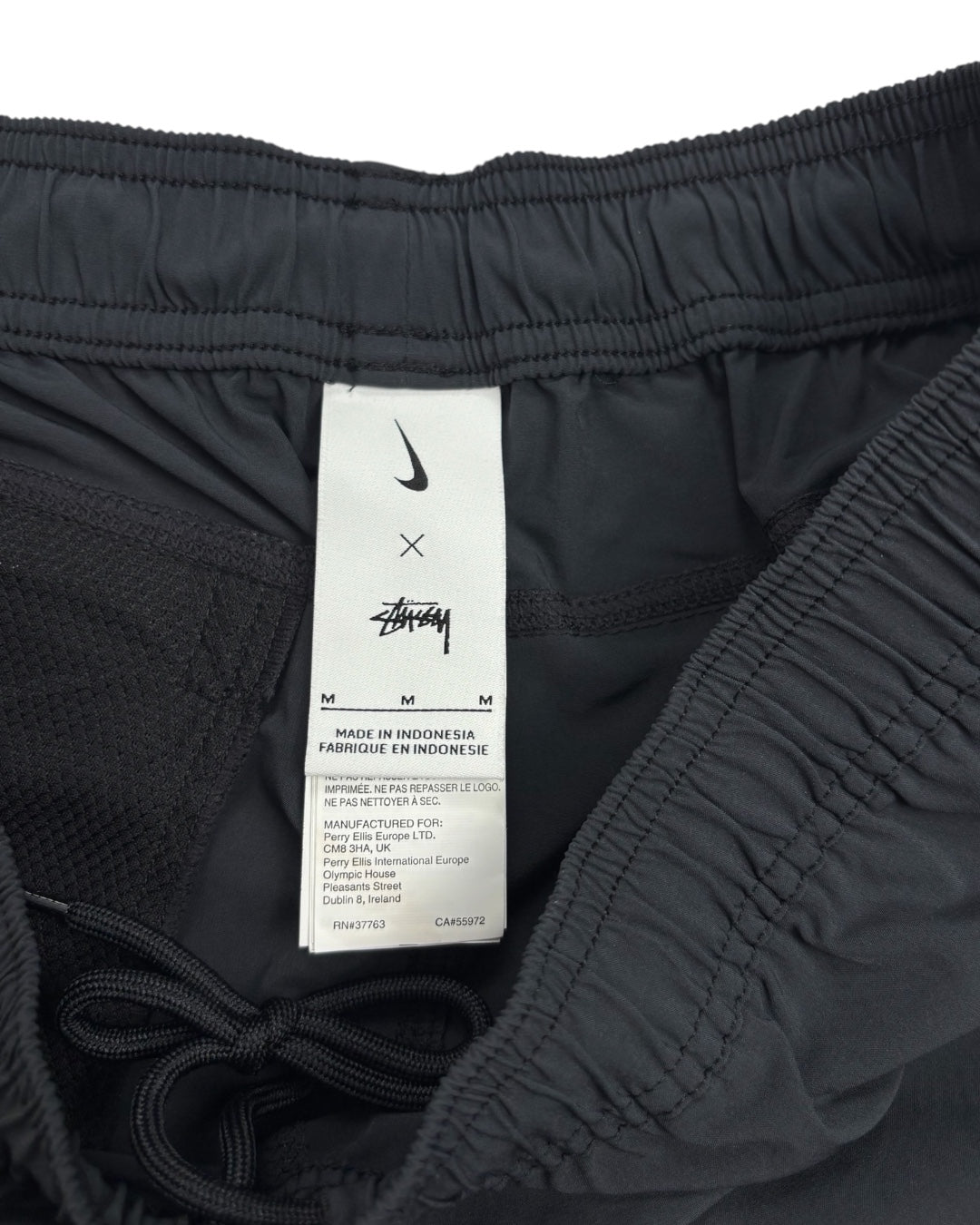 Nike Stussy Black Beach Wear Shorts (Medium)