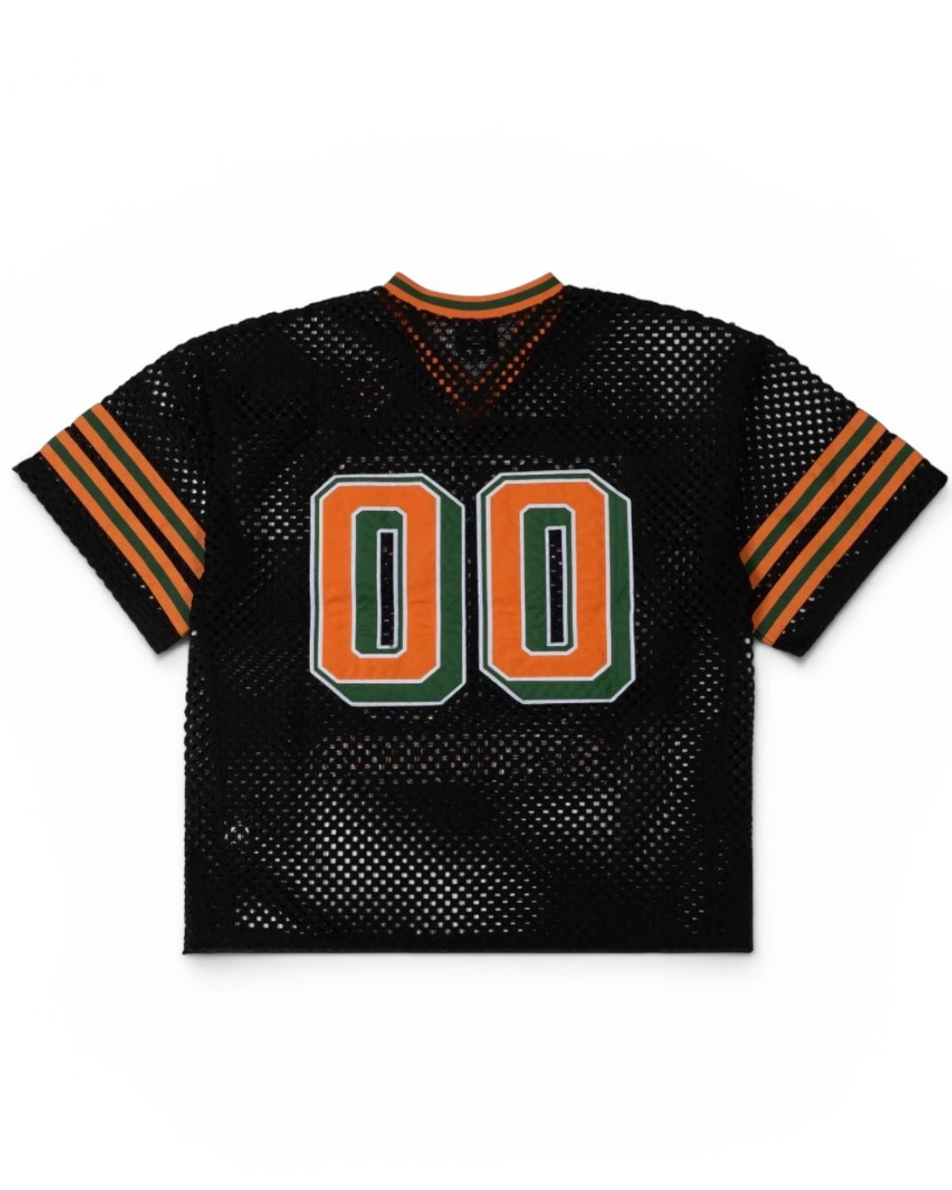 Patta Joe Freshgoods Black & Orange Football Jersey (Large)
