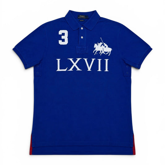 Ralph Lauren LXVII Blue Polo (Large)