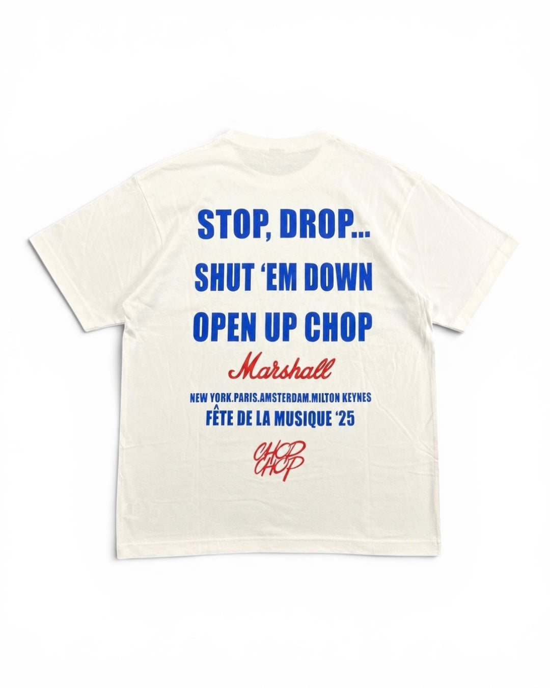 Patta x Awake Exclusive "Paris Fête de la Musique 2025" T-Shirt (Large)
