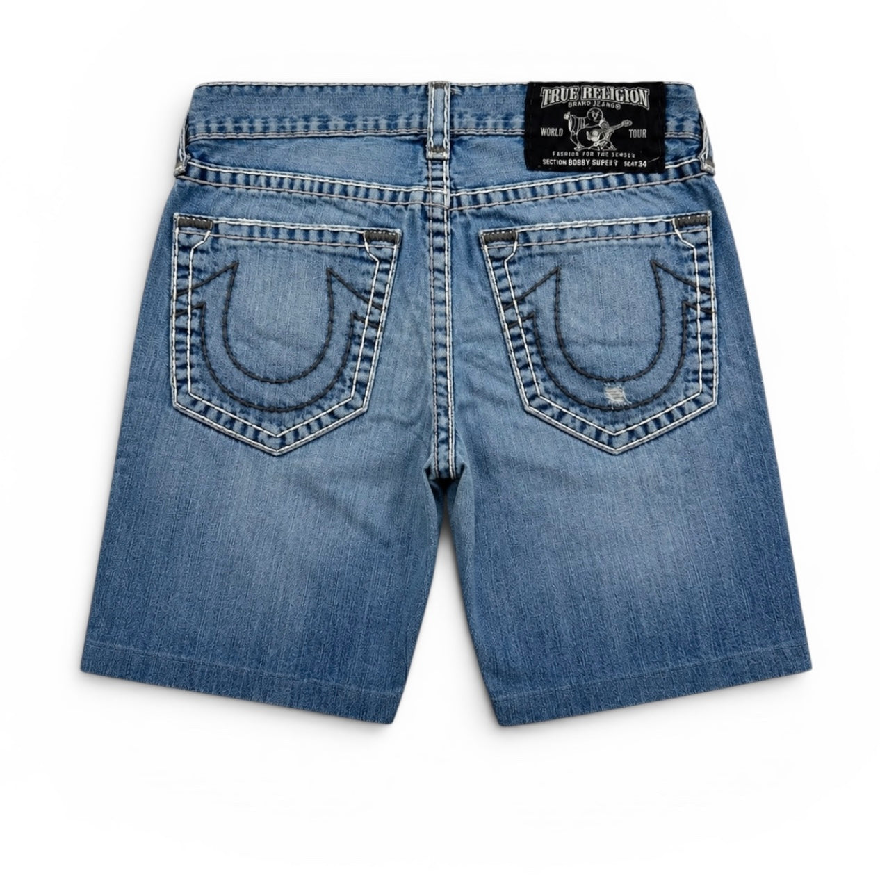 True Religion Denim Bobby Shorts (Medium)