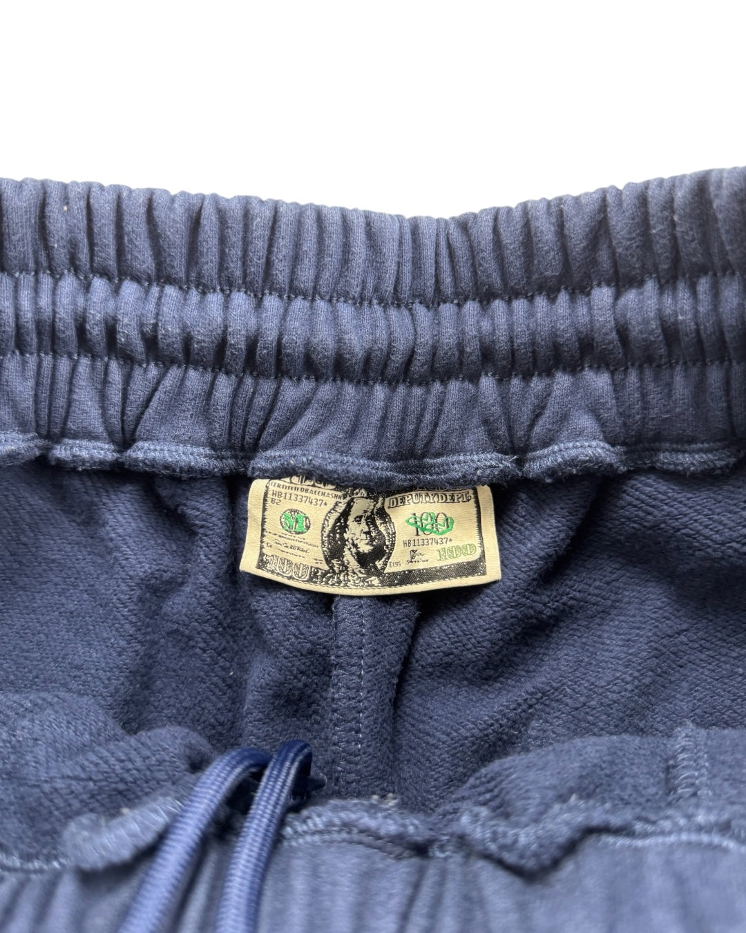 Deputy Dept Sweatshorts Blue Navy (Medium)