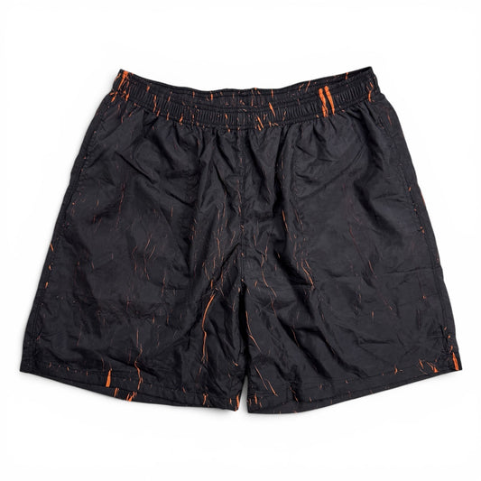 Crackshift Black & Orange Shorts (Medium)