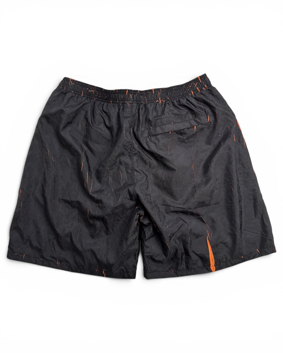 Crackshift Black & Orange Shorts (Medium)
