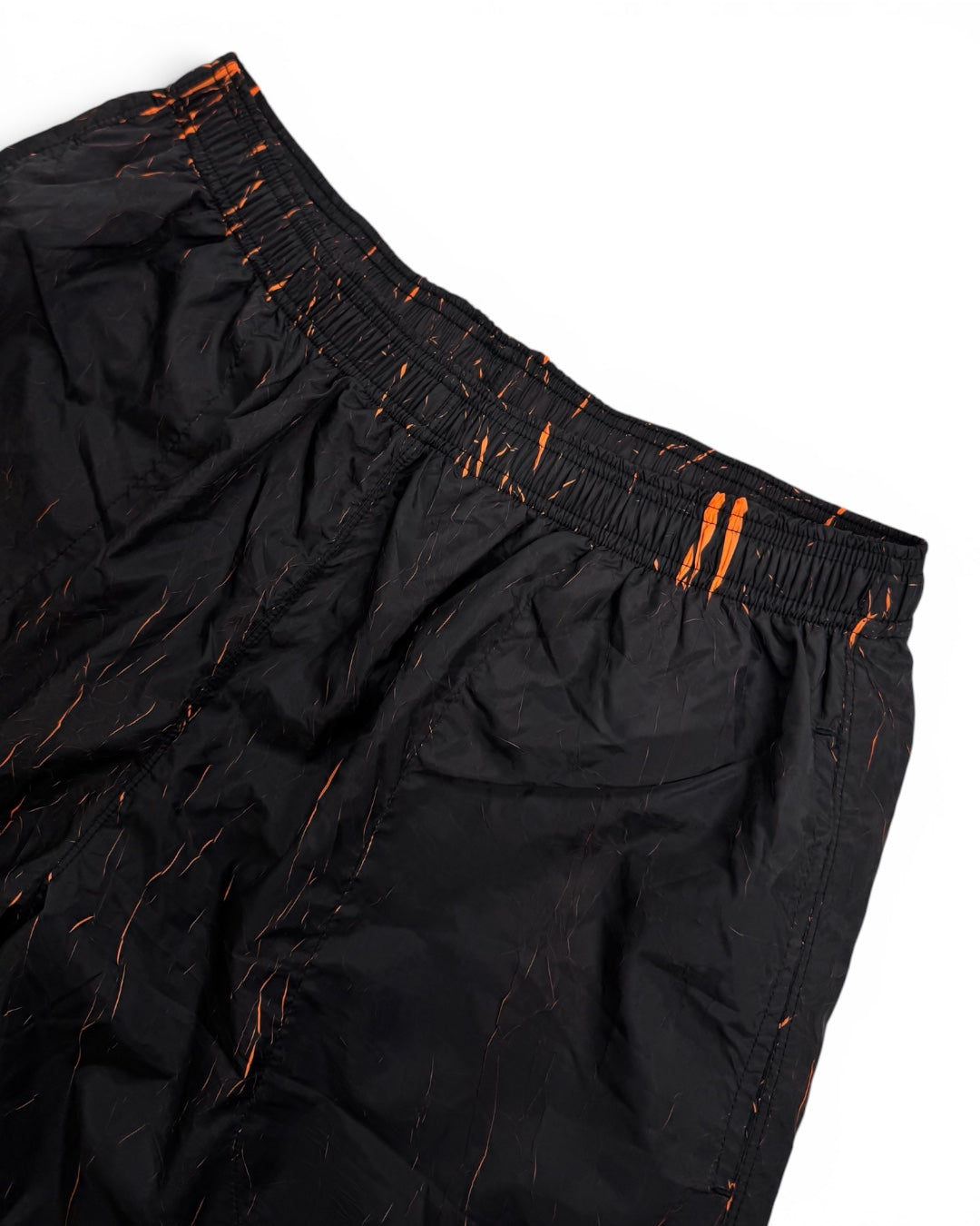 Crackshift Black & Orange Shorts (Medium)
