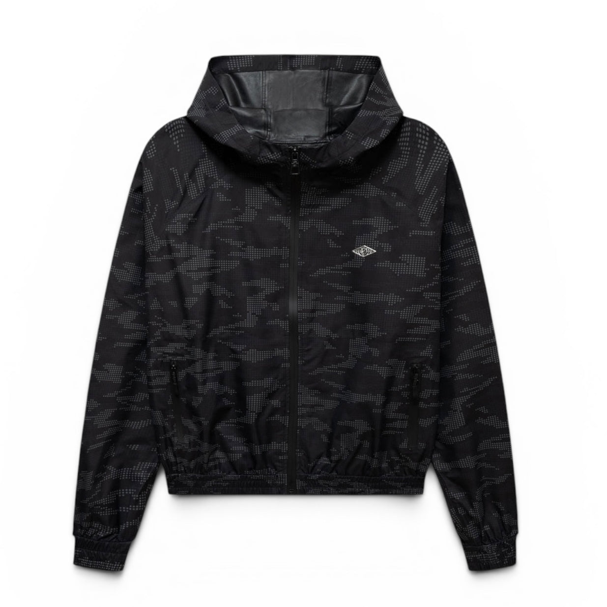 Vicinity Track Jacket Dotted Black