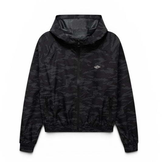 Vicinity Track Jacket Dotted Black