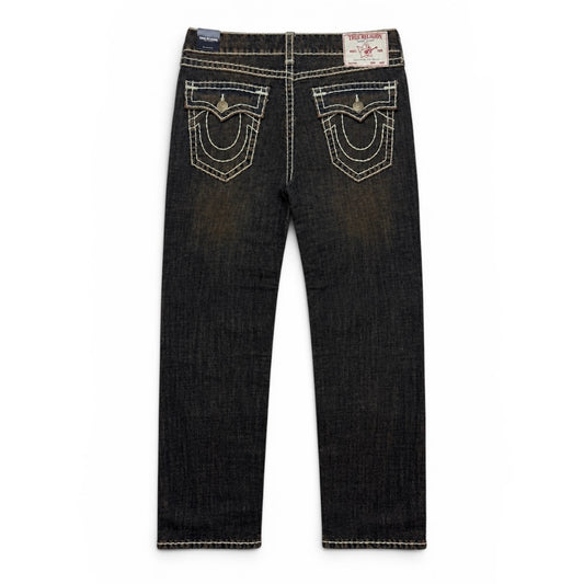 True Religion Straight Fit Washed Brown