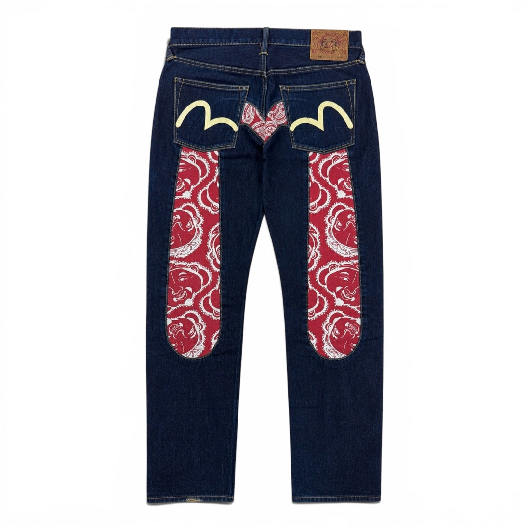 Evisu Selvedge Blue Jeans Denim