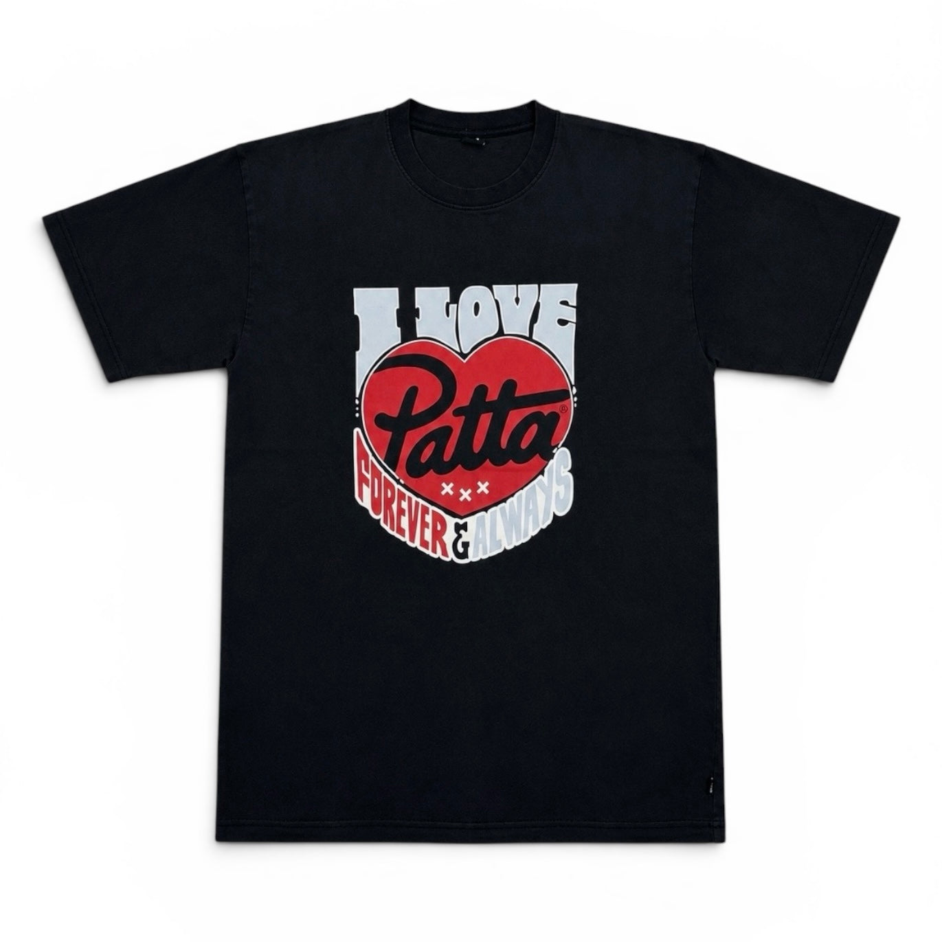 Patta "Forever & Always" Black Tee
