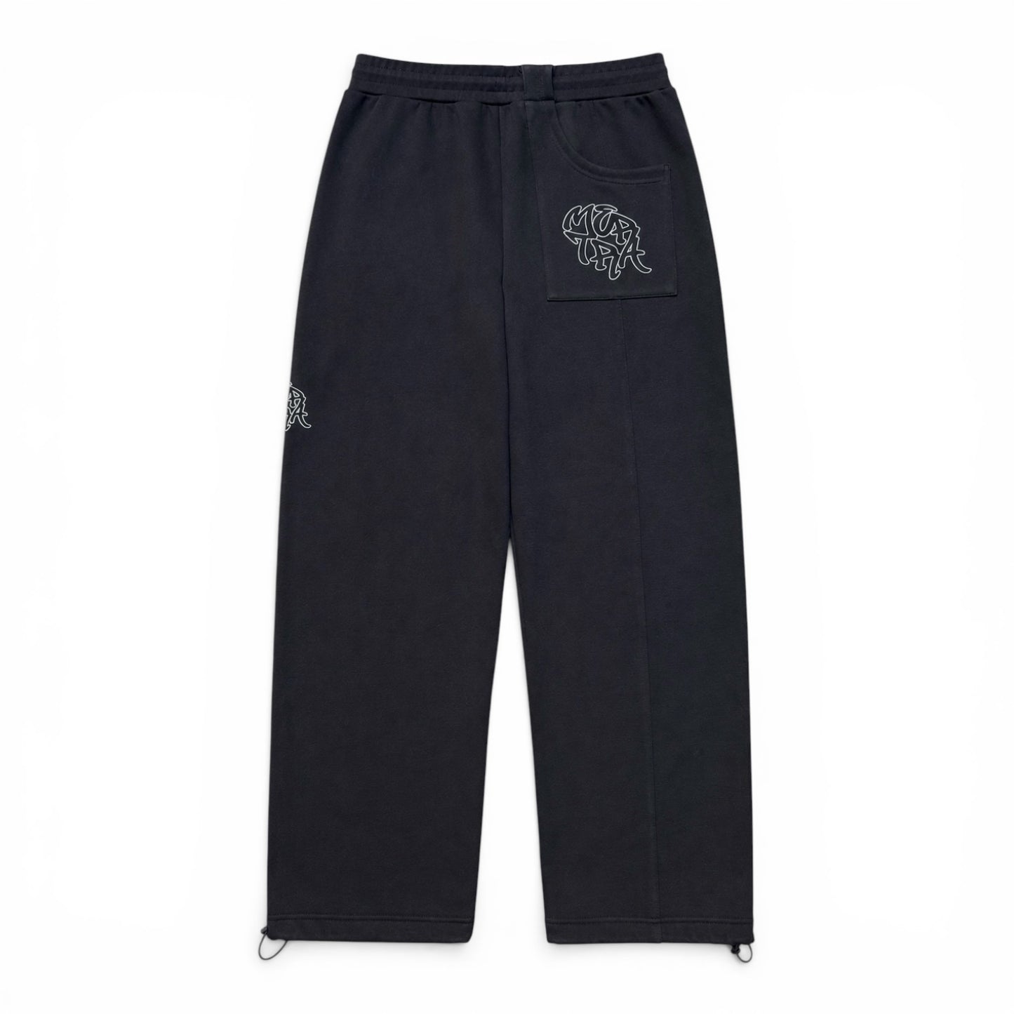 Mertra Bigstep Baggy Black Joggers