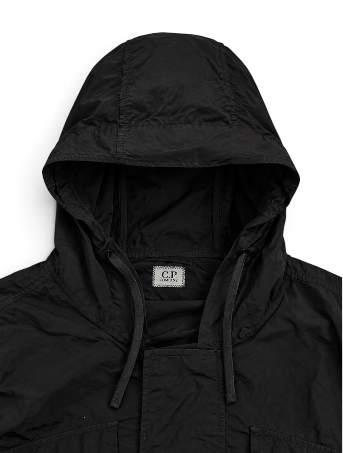 CP Company Chrome-R Hooded Lens Jacket Black (XL)