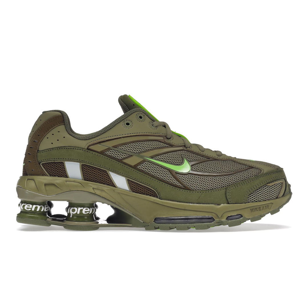 Nike Shox Ride 2 Supreme Olive Green (44 EU / 9 UK)