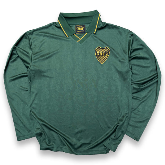 Corteiz Boca Long Sleeve Forest Green (Medium)