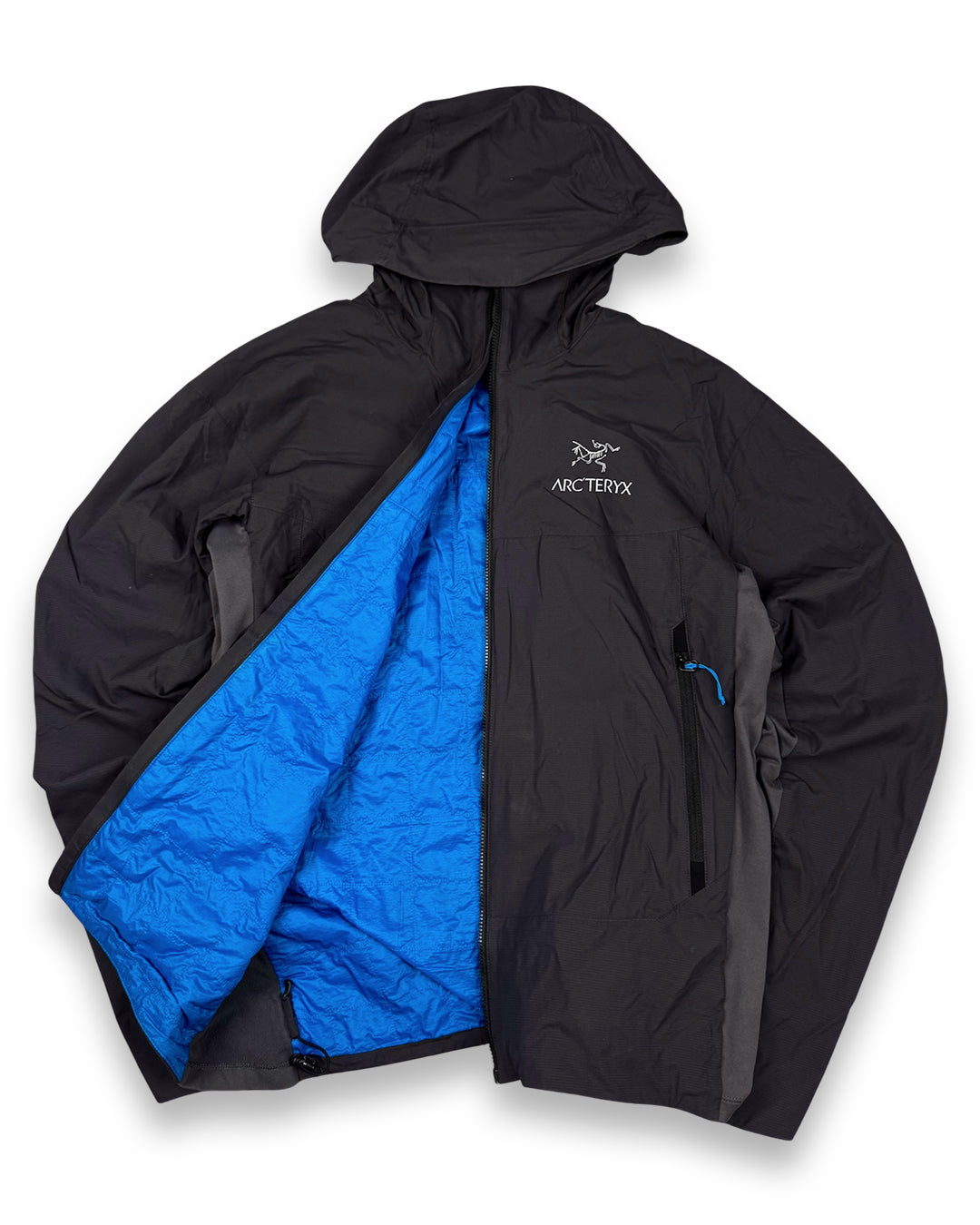 Arcteryx Atom FL Soft Shell Jacket Grey Blue (Small)