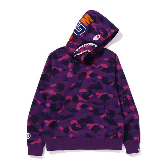 Bape Purple Shark Hoodie (M)