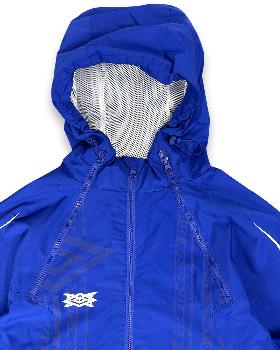 Mertra Umbro Reflective Technical Blue Shell Jacket (Medium)