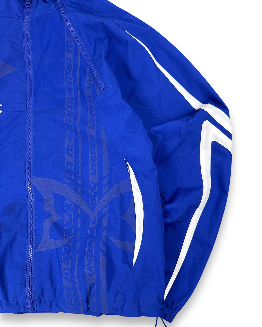 Mertra Umbro Reflective Technical Blue Shell Jacket (Medium)