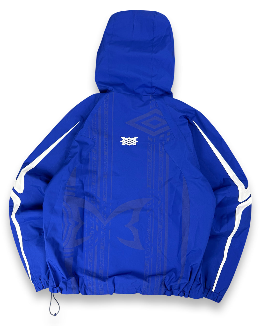 Mertra Umbro Reflective Technical Blue Shell Jacket (Medium)
