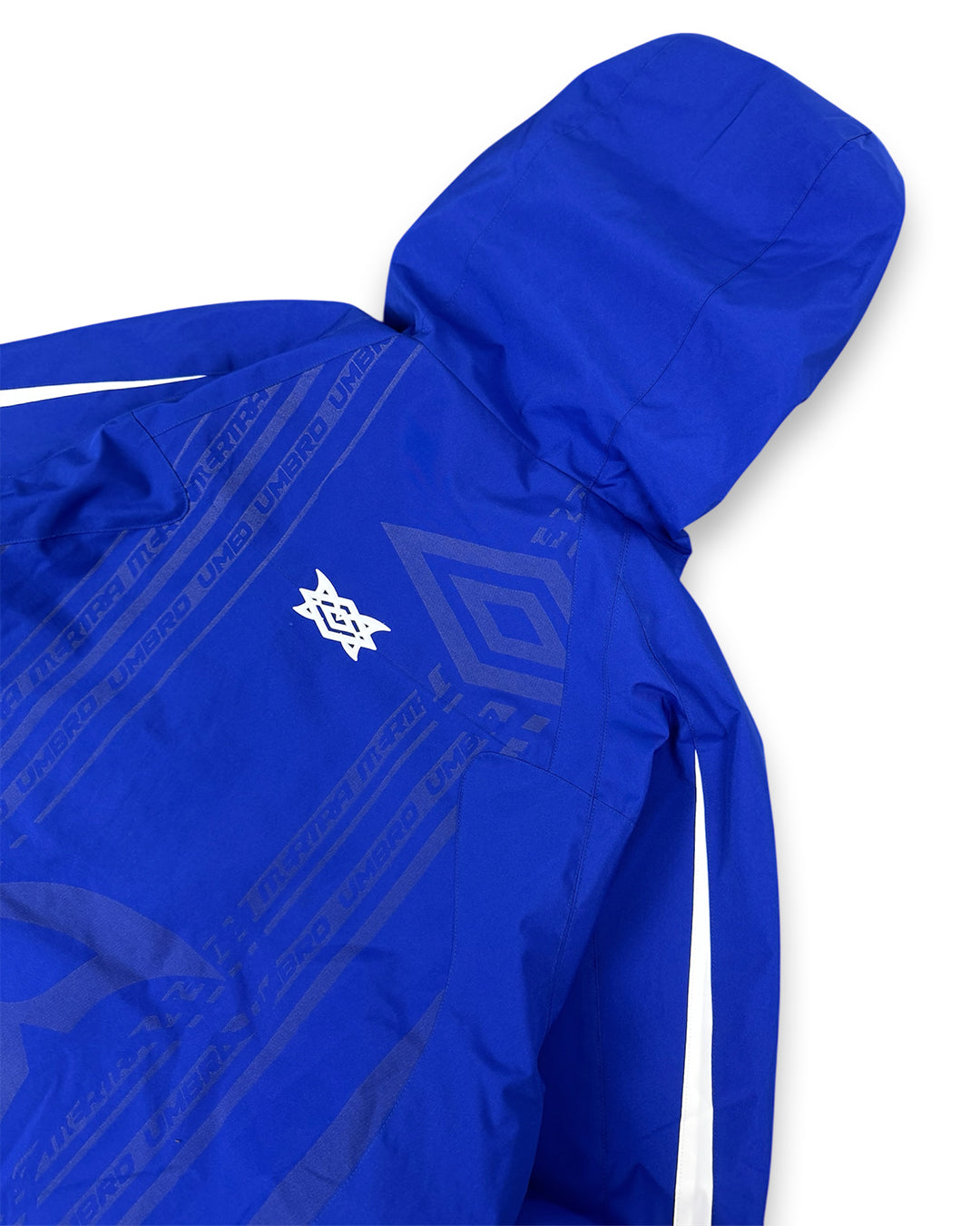 Mertra Umbro Reflective Technical Blue Shell Jacket (Medium)