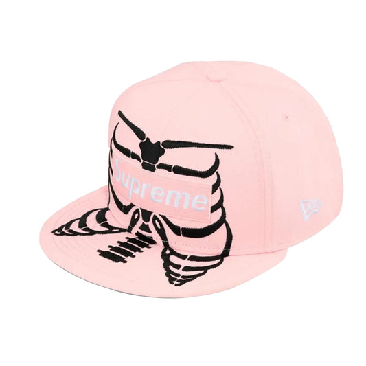 Supreme / New Era Bones Pink (7 1/4)