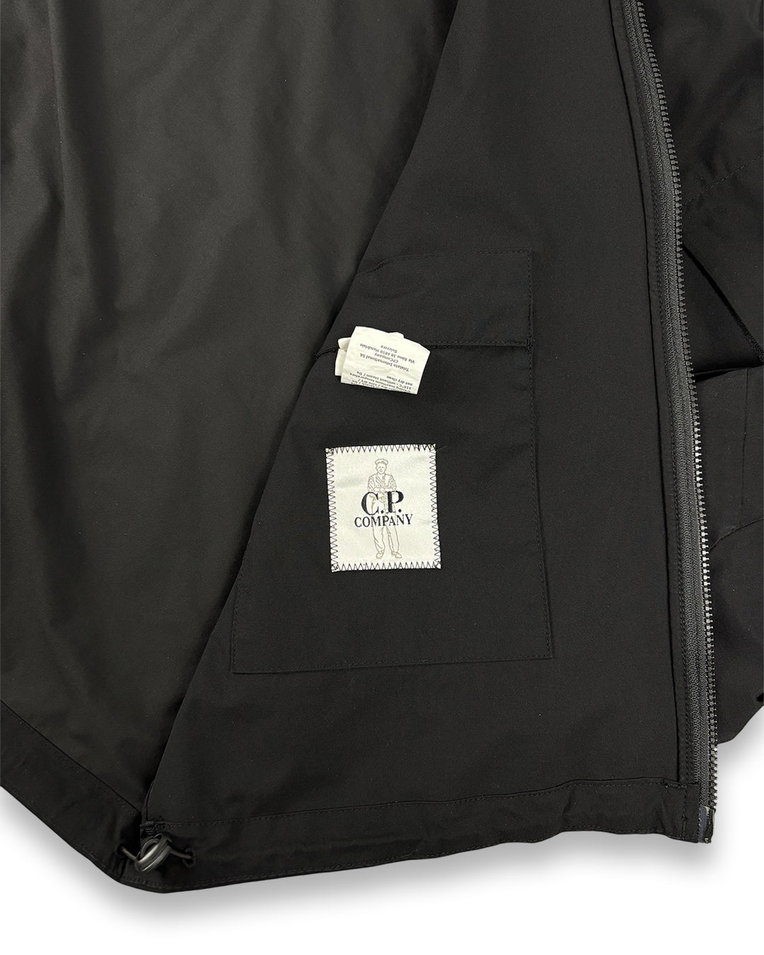 CP Company Pro-Tek Black Jacket (Small)