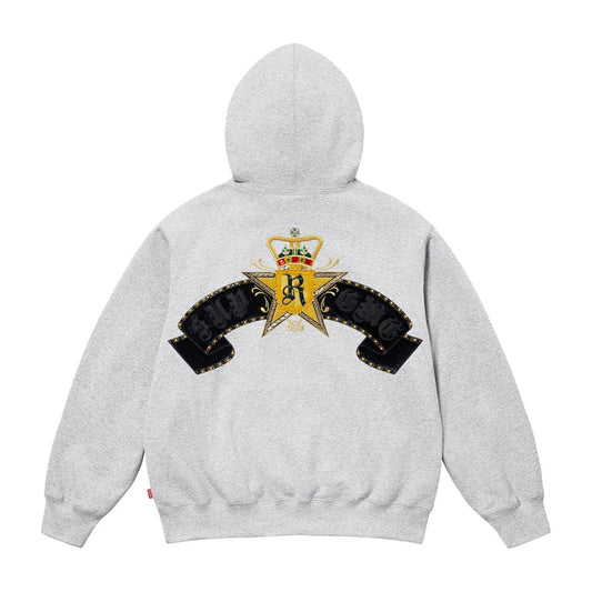 Supreme Crass Zip Hoodie Grey (M)