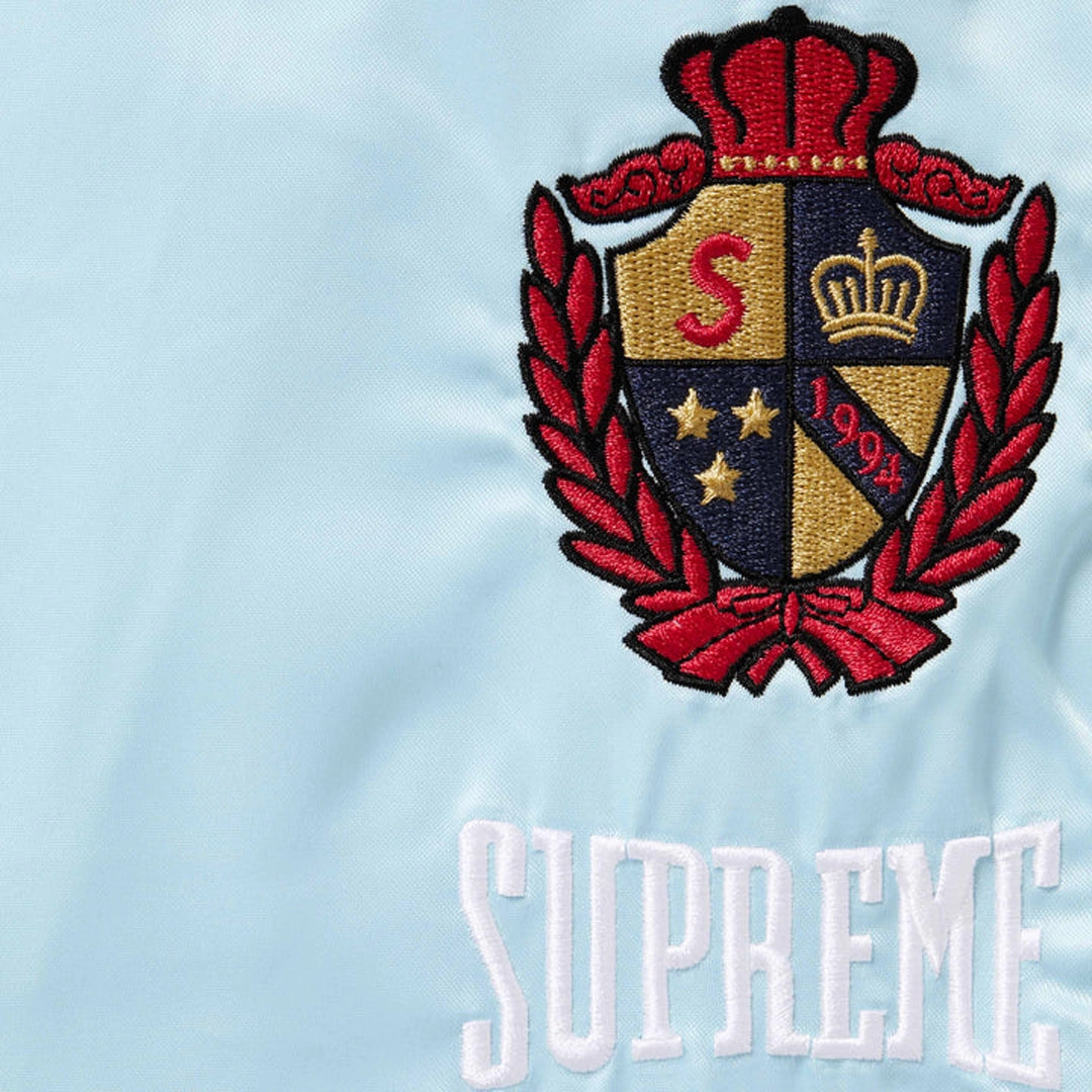 Supreme Satin Track Pants Light Blue (Medium)