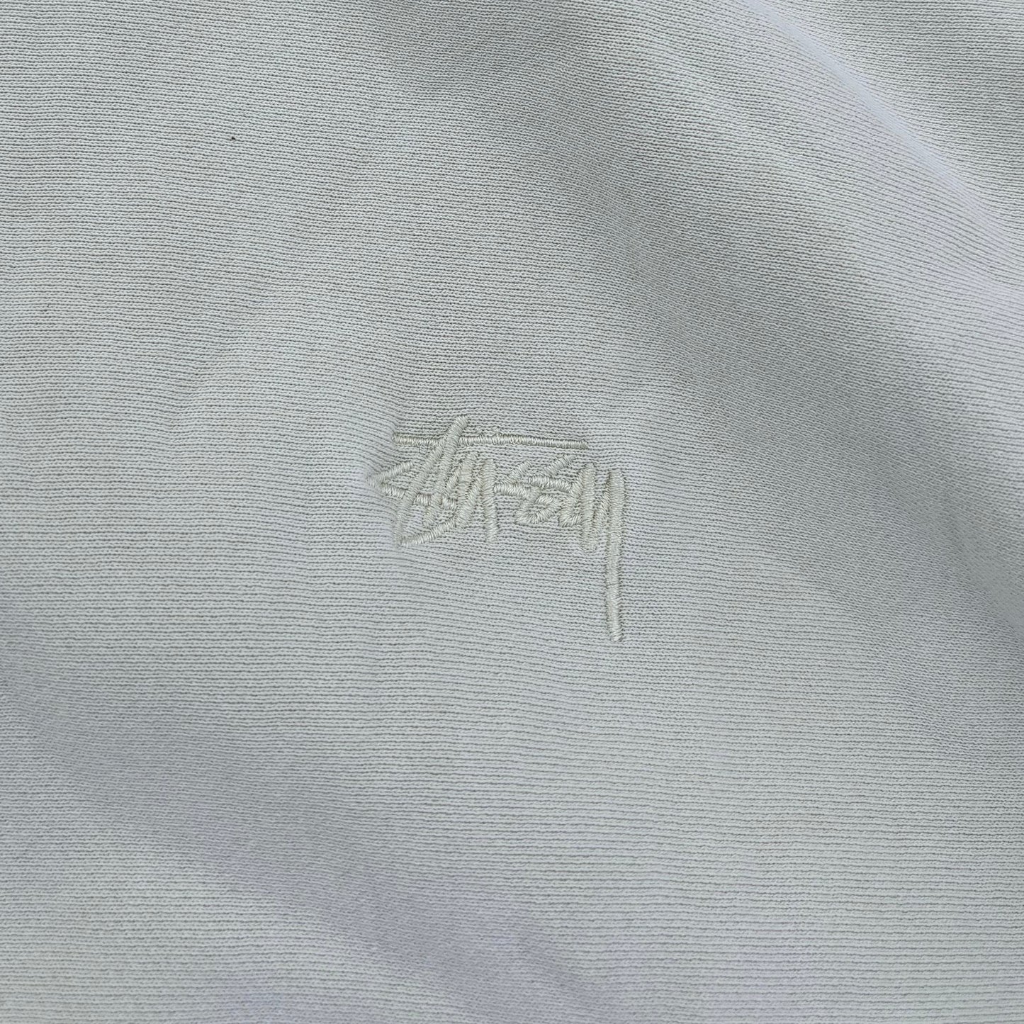 Stussy White Hoodie "No Vacancy Inn" (L)